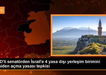 ABD’li senatörden İsrail’e 4 yasa dışı yerleşim birimini yeniden açma yasası tepkisi