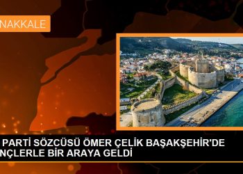 AK PARTİ SÖZCÜSÜ ÖMER ÇELİK BAŞAKŞEHİR’DE GENÇLERLE BİR ARAYA GELDİ