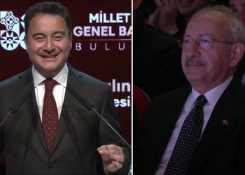 Ali Babacan, Kılıçdaroğlu’na “Sayın Cumhurbaşkanımız” ifadesini kullanınca, salon yıkıldı