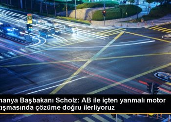 Almanya Başbakanı Scholz: AB ile içten yanmalı motor tartışmasında çözüme doğru ilerliyoruz