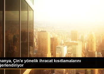 Almanya, Çin’e yönelik ihracat kısıtlamalarını değerlendiriyor
