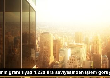 Altının gram fiyatı 1.228 lira seviyesinden işlem görüyor