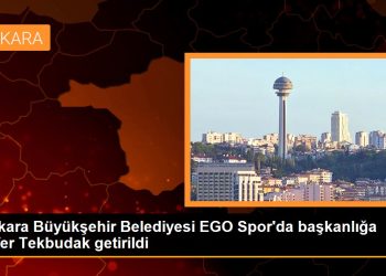 Ankara haberleri: Ankara Büyükşehir Belediyesi EGO Spor’da başkanlığa Zafer Tekbudak getirildi
