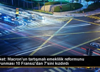 Anket: Macron’un tartışmalı emeklilik reformunu savunması 10 Fransız’dan 7’sini kızdırdı