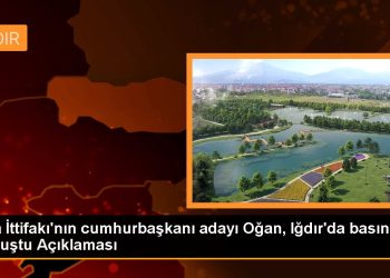 Ata İttifakı’nın cumhurbaşkanı adayı Oğan, Iğdır’da basınla buluştu Açıklaması