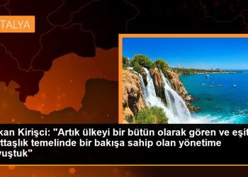Bakan Kirişci: “Artık ülkeyi bir bütün olarak gören ve eşit yurttaşlık temelinde bir bakışa sahip olan yönetime kavuştuk”