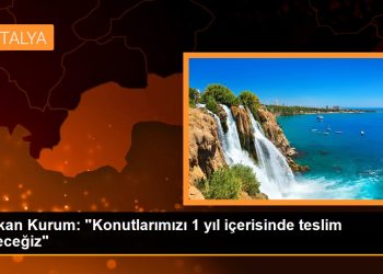 Bakan Kurum: “Konutlarımızı 1 yıl içerisinde teslim edeceğiz”