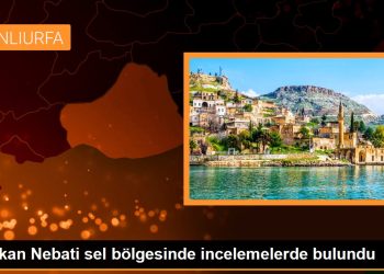 Bakan Nebati sel bölgesinde incelemelerde bulundu