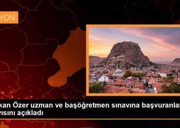 Bakan Özer uzman ve başöğretmen sınavına başvuranların sayısını açıkladı