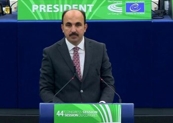 Başkanı Altay, Avrupa Konseyi Yerel ve Bölgesel Yönetimler Kongresi’nde konuştu