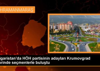 Bulgaristan’da HÖH partisinin adayları Krumovgrad şehrinde seçmenlerle buluştu