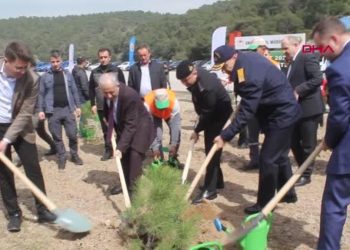ÇANAKKALE’DE ‘6 ŞUBAT DEPREM ŞEHİTLERİ ORMANI’ OLUŞTURULDU