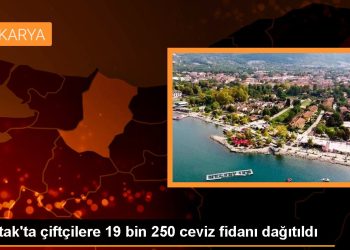 Çatak’ta çiftçilere 19 bin 250 ceviz fidanı dağıtıldı