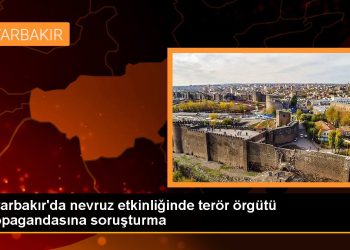 Diyarbakır’da nevruz etkinliğinde terör örgütü propagandasına soruşturma