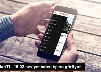 Dolar/TL, 19,02 seviyesinden işlem görüyor