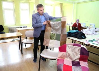 Eski eşyalar işlenerek yeniden ekonomiye kazandırılıyor