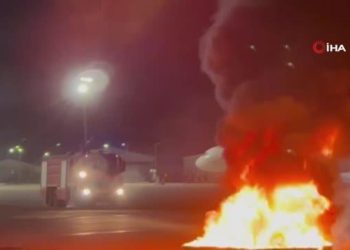 Gazipaşa-Alanya Havalimanı’nda acil durum tatbikatı