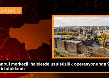 İstanbul merkezli ihalelerde usulsüzlük operasyonunda 9 zanlı tutuklandı