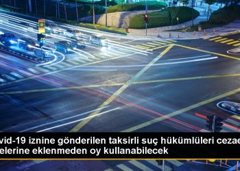 Kovid-19 iznine gönderilen taksirli suç hükümlüleri cezaevi listelerine eklenmeden oy kullanabilecek