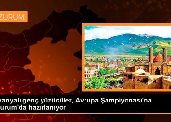 Litvanyalı genç yüzücüler, Avrupa Şampiyonası’na Erzurum’da hazırlanıyor