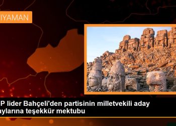 MHP lider Bahçeli’den partisinin milletvekili aday adaylarına teşekkür mektubu