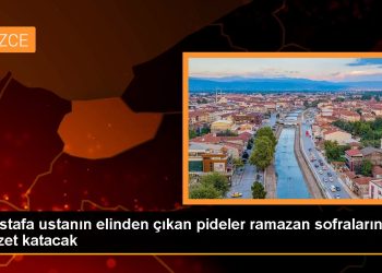 Mustafa ustanın elinden çıkan pideler ramazan sofralarına lezzet katacak