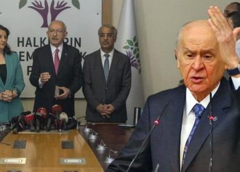 Nevruz paylaşımında bulunan Bahçeli, Kılıçdaroğlu’nun HDP ziyaretini eleştirdi