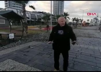 PROF. DR. ÖZTÜRK İSKENDERUN’DA KIYI ŞERİDİ 100 METREDEN 101 METREYE ULAŞTI