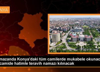 Ramazanda Konya’daki tüm camilerde mukabele okunacak, 65 camide hatimle teravih namazı kılınacak