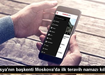 Rusya’nın başkenti Moskova’da ilk teravih namazı kılındı