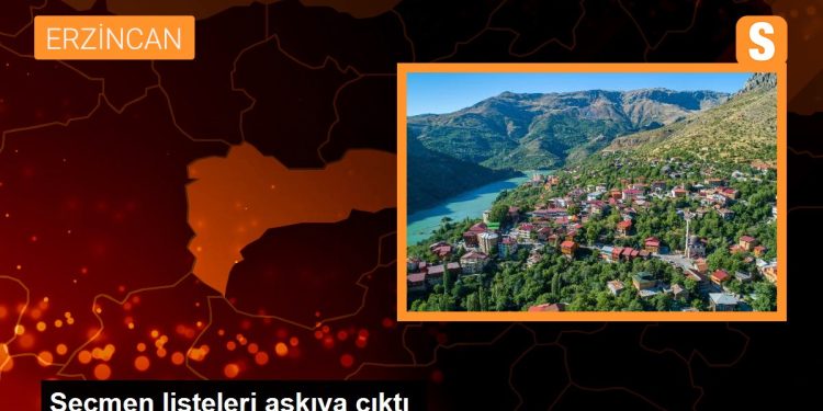 Seçmen listeleri askıya çıktı