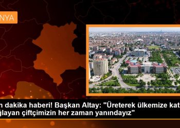 Son dakika haberi! Başkan Altay: “Üreterek ülkemize katkı sağlayan çiftçimizin her zaman yanındayız”