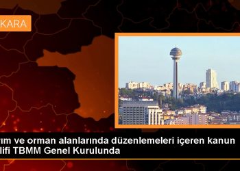 Tarım ve orman alanlarında düzenlemeleri içeren kanun teklifi TBMM Genel Kurulunda