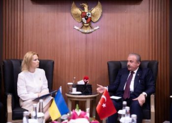 TBMM Başkanı Şentop, Ukrayna Parlamento Başkan Yardımcısı ile görüştü