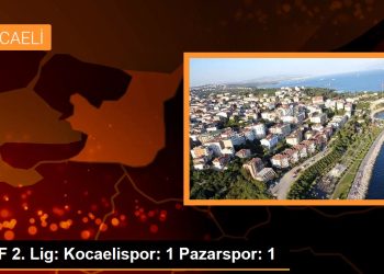 TFF 2. Lig: Kocaelispor: 1 Pazarspor: 1