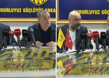 Tolunay Kafkas da şaştı kaldı! Ankaragücü Başkanı Faruk Koca imza töreninde gergin anlar yaşadı