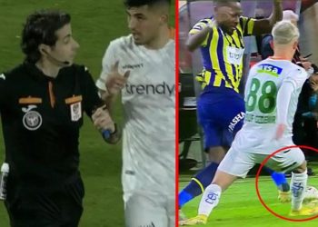 Türkiye bu pozisyonu konuşuyor! F.Bahçe maçında verilmeyen kırmızı kart gündemi yerinden oynattı