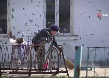 Ukrayna Devlet Başkanı Zelenskiy, Herson’da