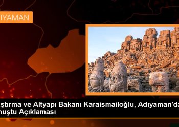 Ulaştırma ve Altyapı Bakanı Karaismailoğlu, Adıyaman’da konuştu Açıklaması