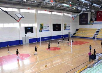 Yeni kurulan DBB Kadın Voleybol Takımı turnuvalara hazırlanıyor