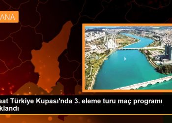 Ziraat Türkiye Kupası’nda 3. eleme turu maç programı açıklandı
