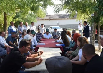 AK Parti Milletvekili Fatih Dönmez, Çifteler ilçesinde ziyaretlerde bulundu