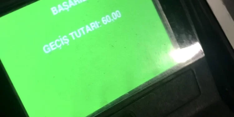 İstanbul’da Metrobüs Ücreti Kredi Kartıyla 60 Lira Olarak Tahsil Ediliyor