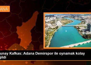 Tolunay Kafkas: Adana Demirspor ile oynamak kolay değildi
