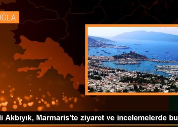 Muğla Valisi İdris Akbıyık Marmaris’te İncelemelerde Bulundu