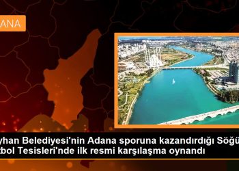 Seyhan Belediyesi’nin Adana sporuna kazandırdığı Söğütlü Futbol Tesisleri’nde ilk resmi karşılaşma oynandı