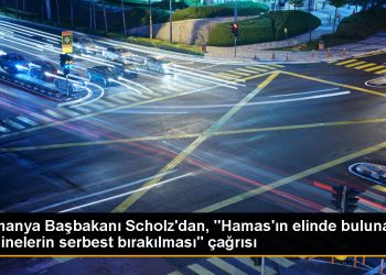 Almanya Başbakanı Olaf Scholz, Hamas’ın elindeki rehinelerin serbest bırakılması çağrısını yineledi