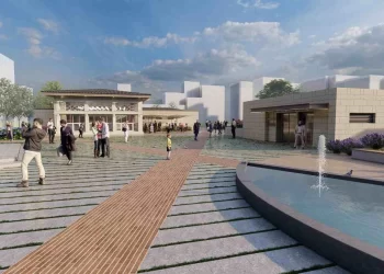 Samsun’da Anakent Otopark ve Meydan Projesi İnşaatı Yüzde 30 Tamamlandı