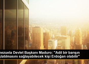 Venezuela Devlet Başkanı Maduro: “Adil bir barışın başlatılmasını sağlayabilecek kişi Erdoğan olabilir”