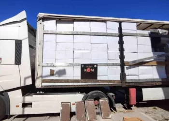 Afyonkarahisar’da 6 Milyon Adet Kaçak Dolu Makaron Ele Geçirildi